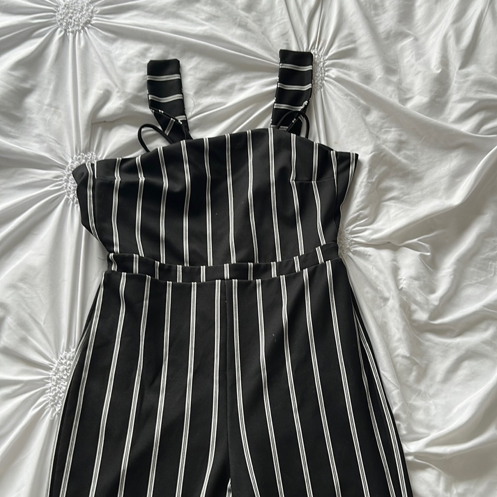 Black and White Jumpsuit